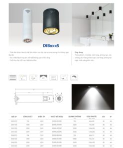 Trang 108- Tài liệu kỹ thuật đèn led Duhal series DIBxxx5