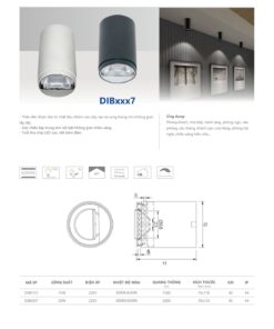 Trang 110- Tài liệu kỹ thuật đèn led Duhal series DIBxxx7
