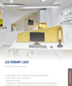 Trang 113- Tài liệu kỹ thuật đèn led Duhal series treo thả