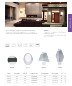 Trang 129- Tài liệu kỹ thuật đèn led Duhal series DTV