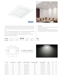 Trang 28- Tài liệu kỹ thuật đèn led Duhal series SDGV