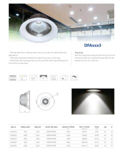 Trang 60- Tài liệu kỹ thuật đèn led Duhal series DFAxxx3