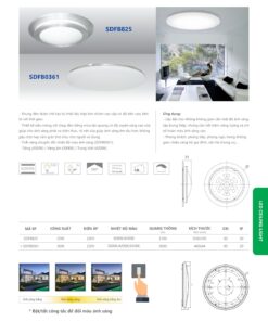 Trang 83- Tài liệu kỹ thuật đèn led Duhal series SDFB, SDFB